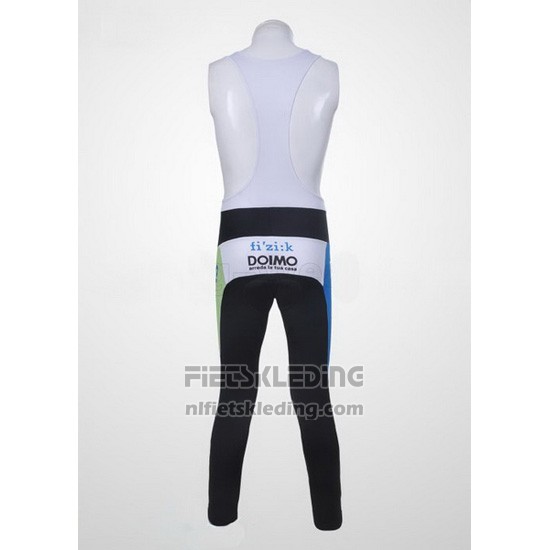 2011 Fietskleding Liquigas Cannondale Wit en Groen Lange Mouwen en Koersbroek